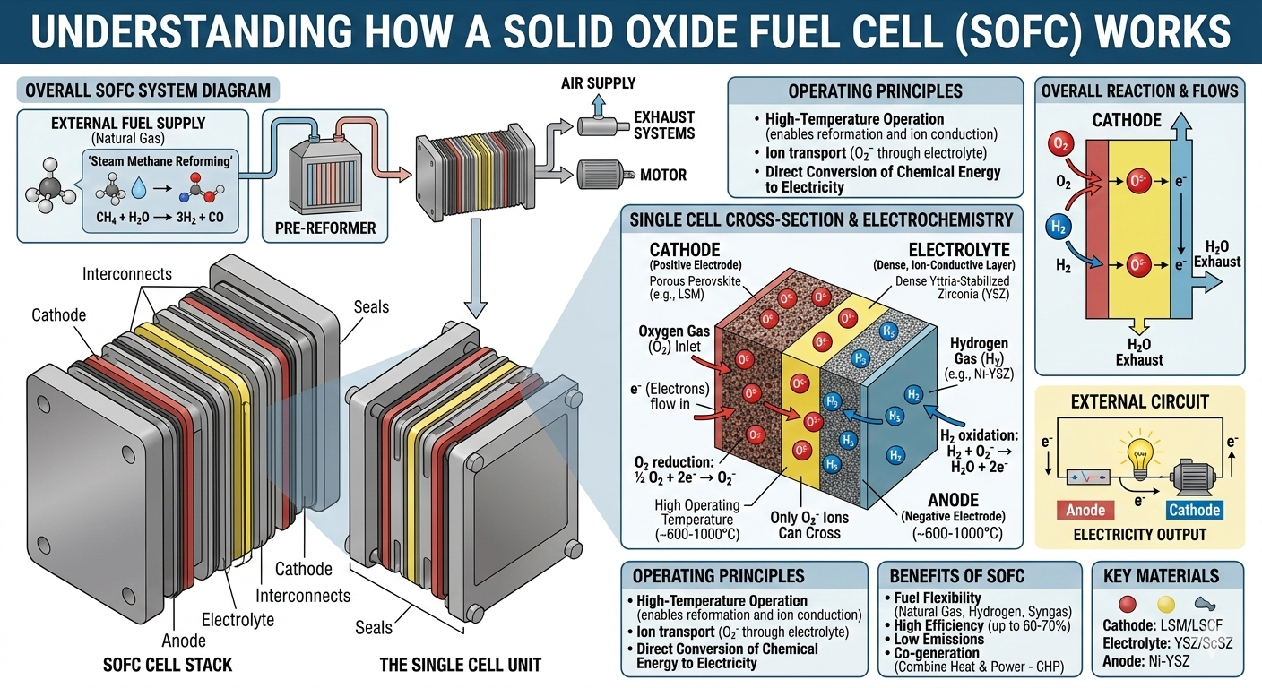 SOFC Technology Diagram